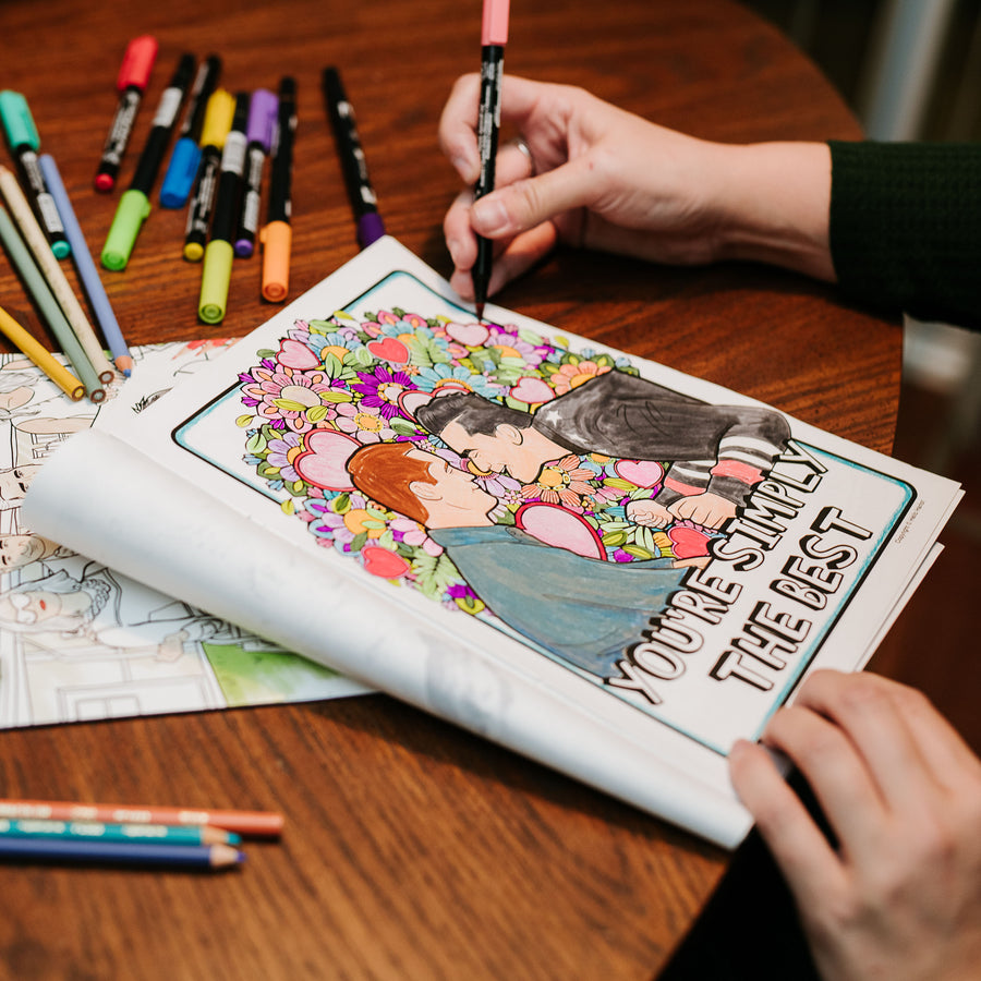 Best markers for coloring books? : r/Coloring